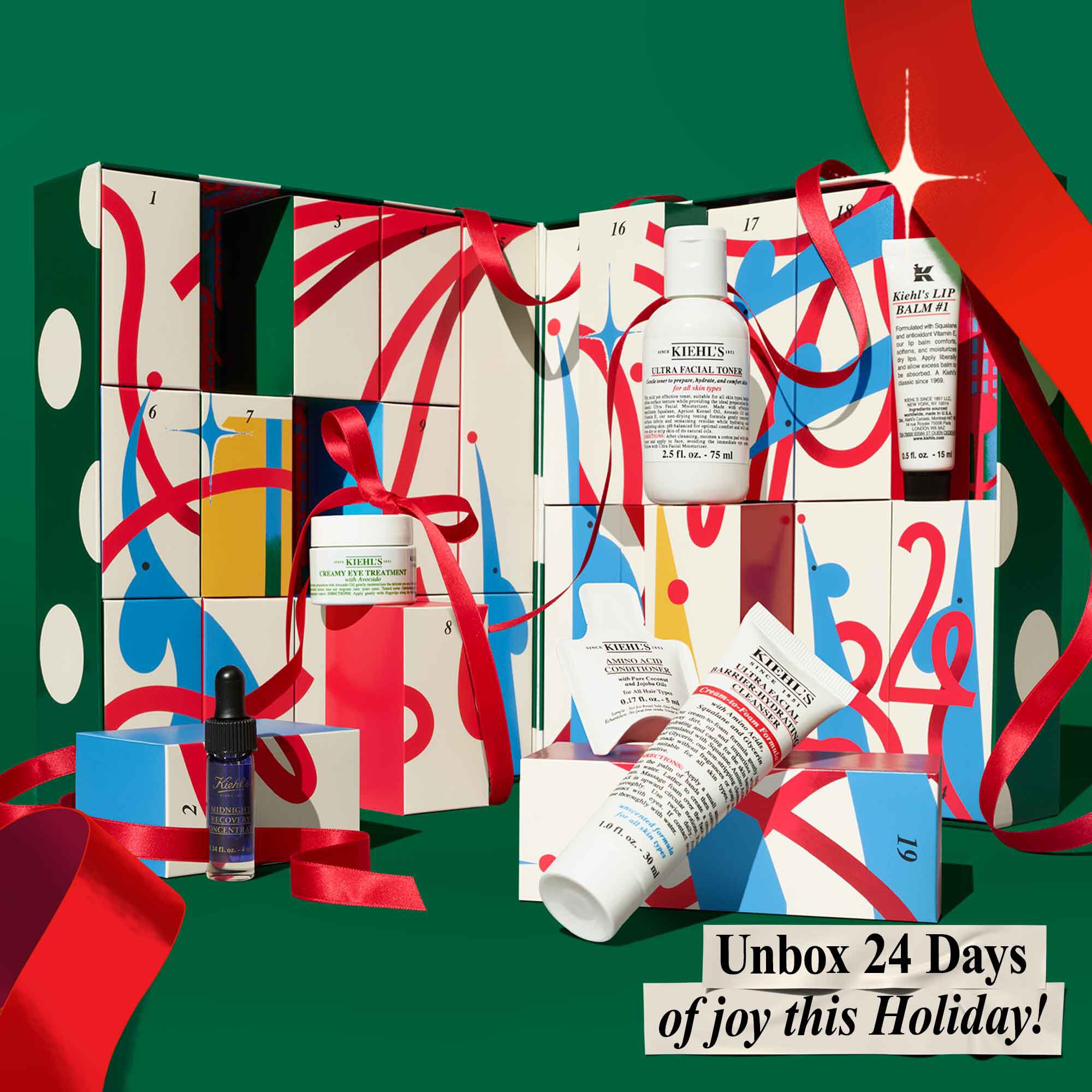 Kiehl's adventi kalendarium– 24 nap varazslatos bőrapolas