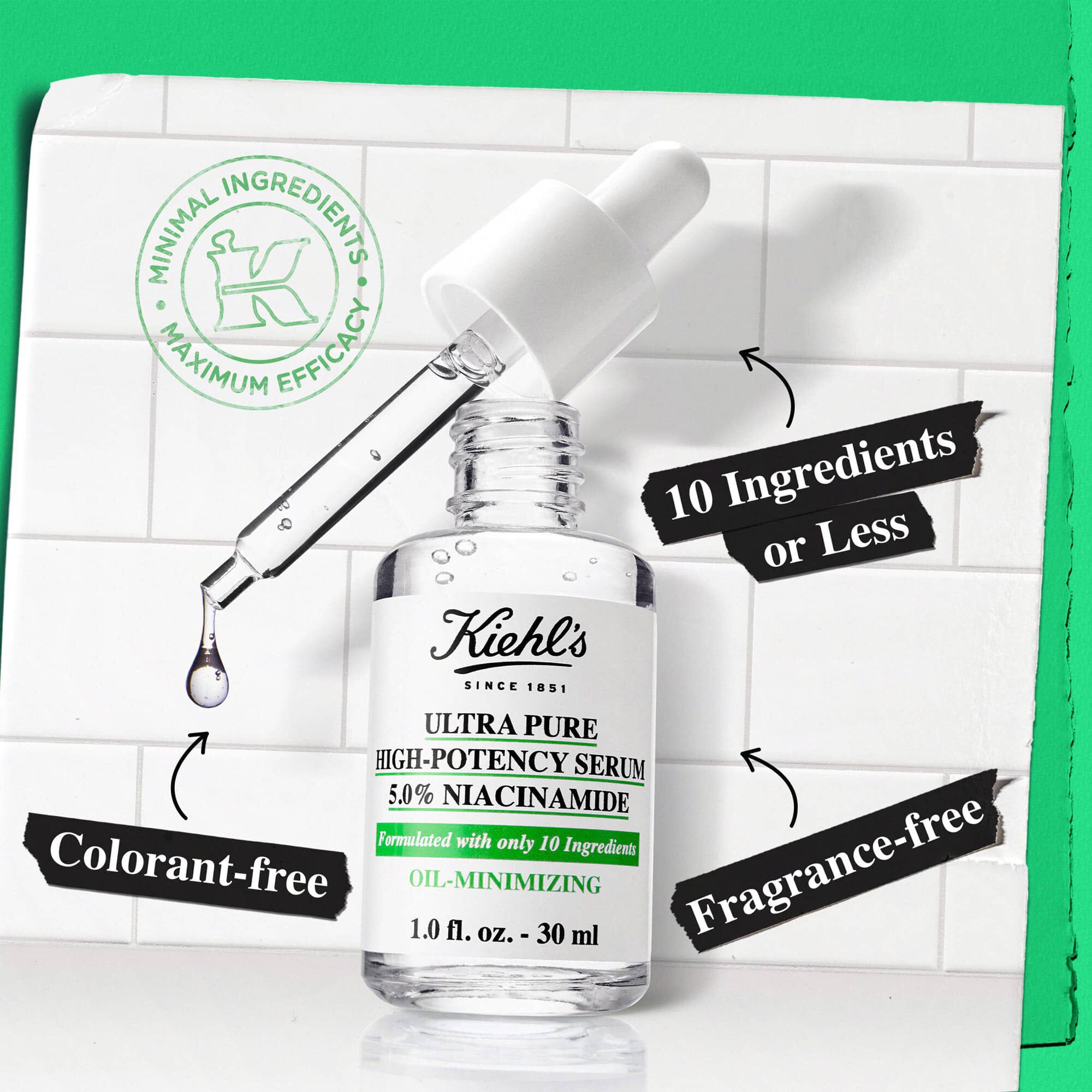 Ultra Pure High-Potency Serum – kevesebb mint 10 osszetevő, illatanyag-mentes, szinezekmentes