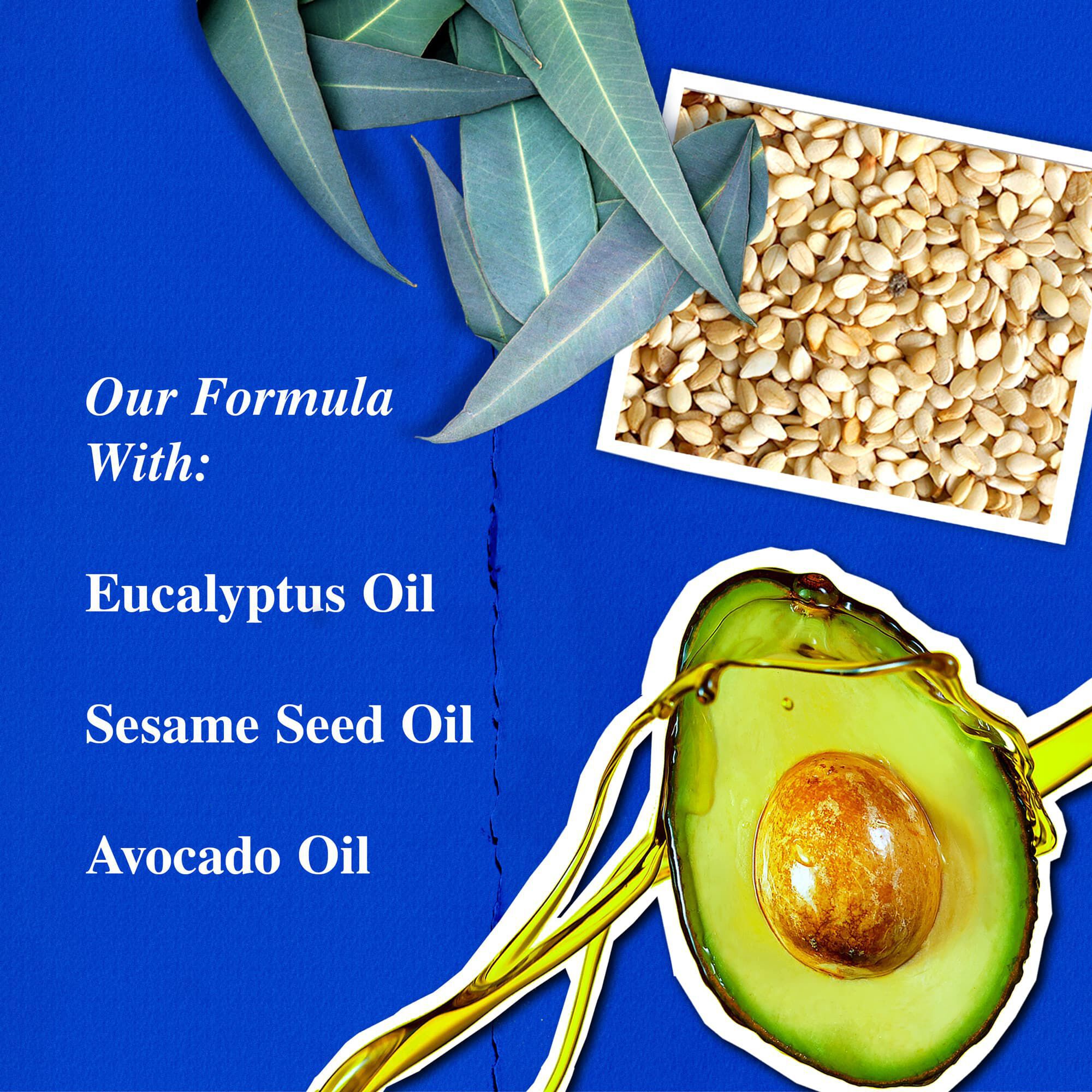 A Kiehl's Ultimate Strength Hand Salve osszetevői – eukaliptuszolaj, szezammagolaj, avokadoolaj