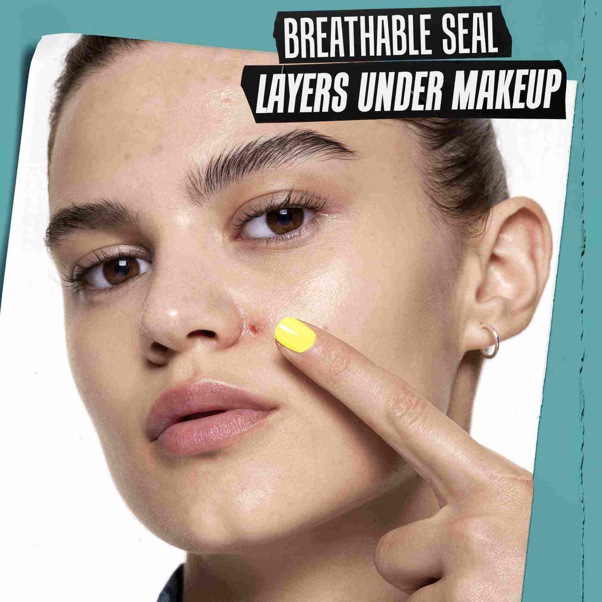 A Truly-Targeted Blemish-Clearing Solution felvitele a bőrre.