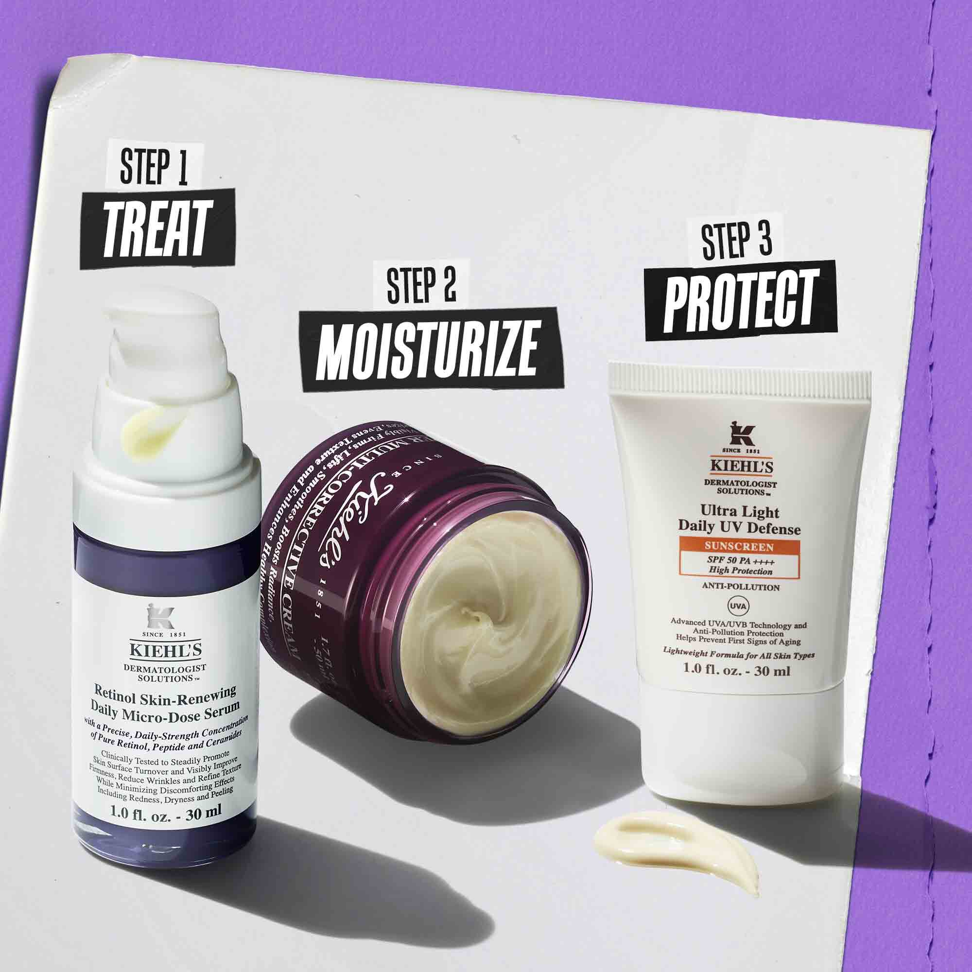 Retinol Skin Renewing Daily Microdose rutin illusztracio – tisztitas, kezeles, szemkornyekapolas, vedelem