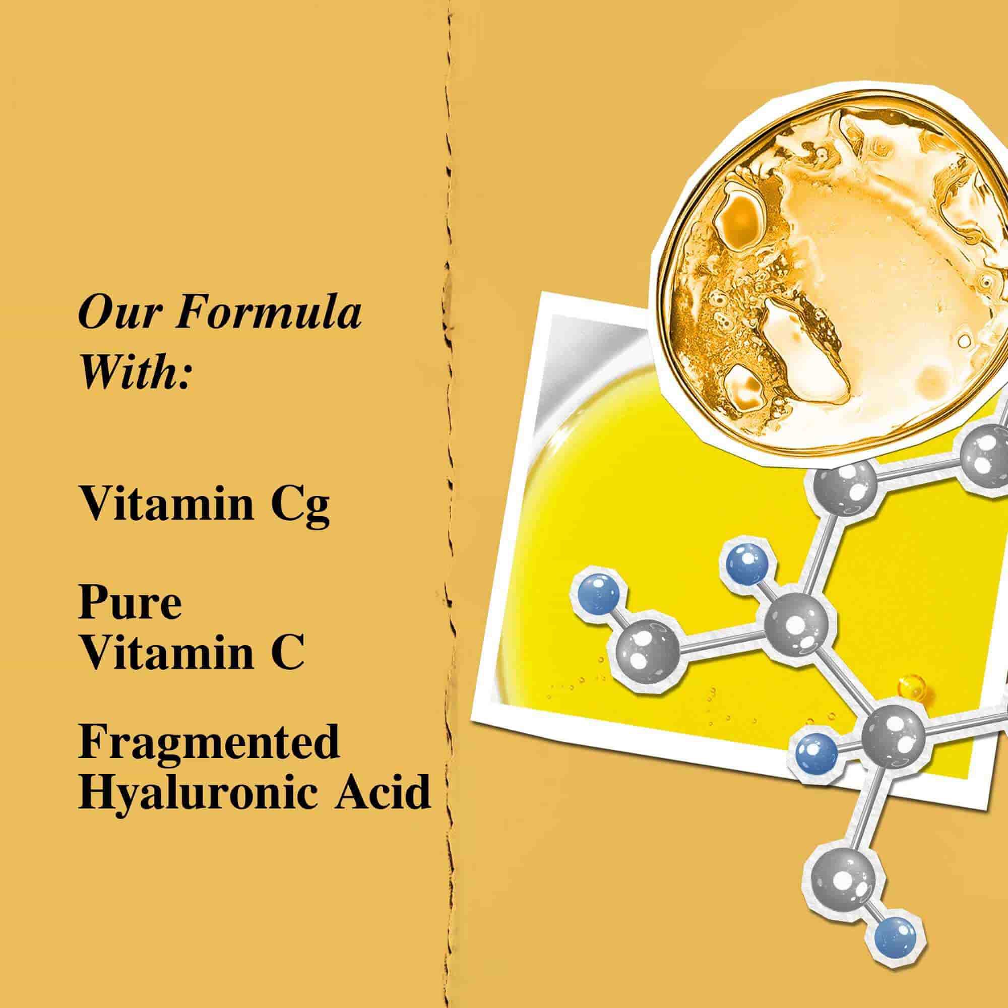 Főbb osszetevők grafika: Cg-vitamin, fragmentalt hialuronsav.