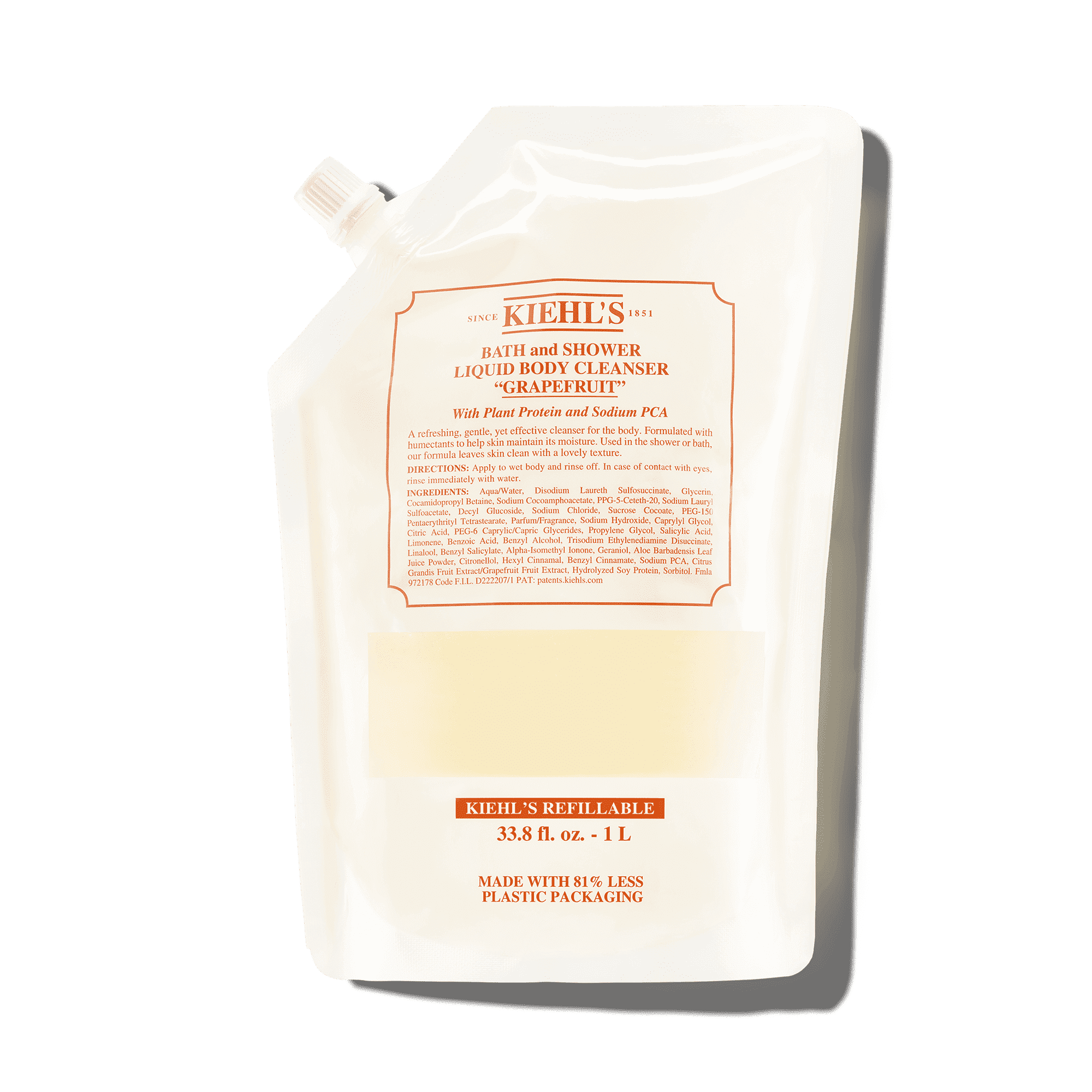 Bath and Shower Liquid Body Cleanser