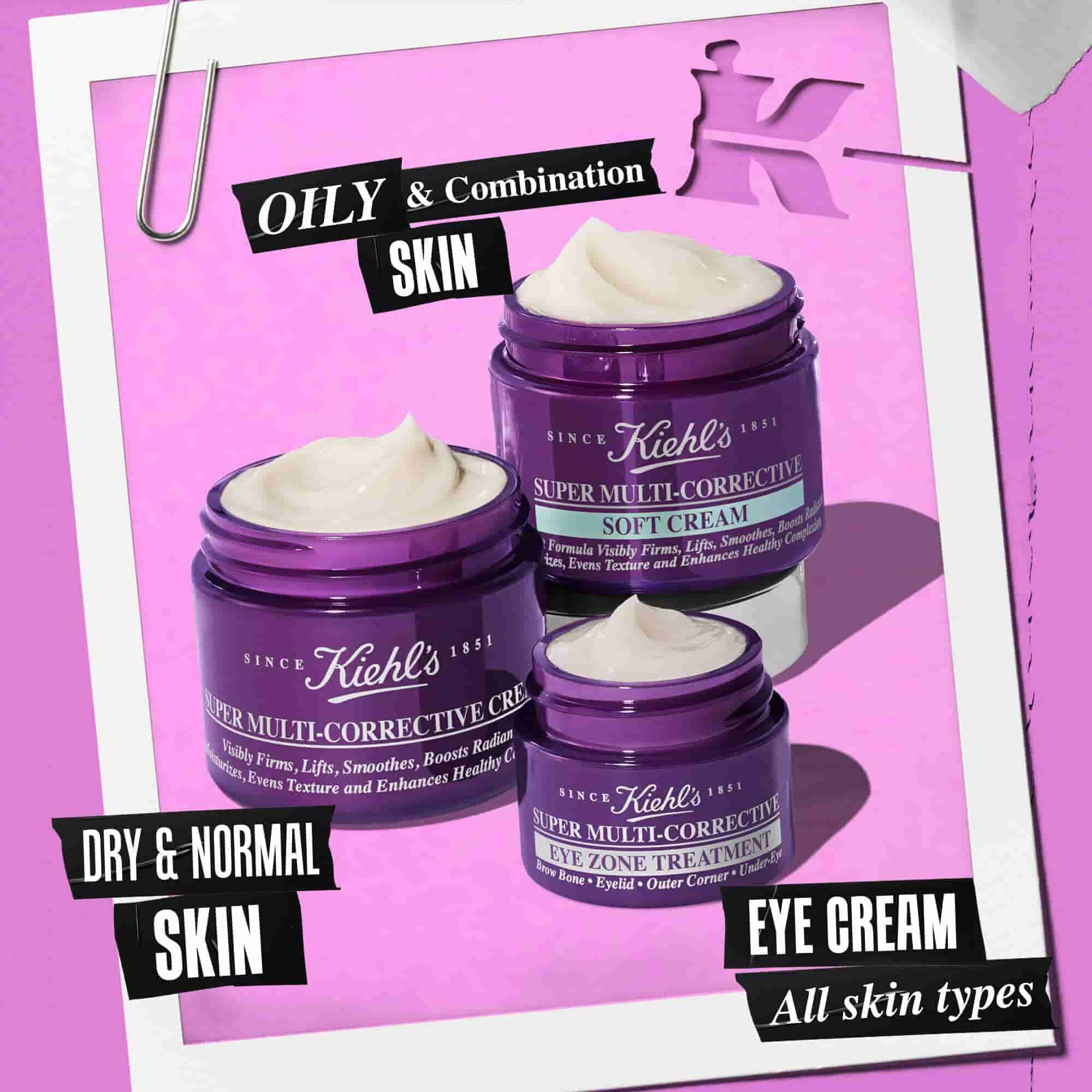 A Super Multi-Corrective termekcsalad 3 nyitott tegelye – Cream, Soft Cream, Eye Zone Treatment