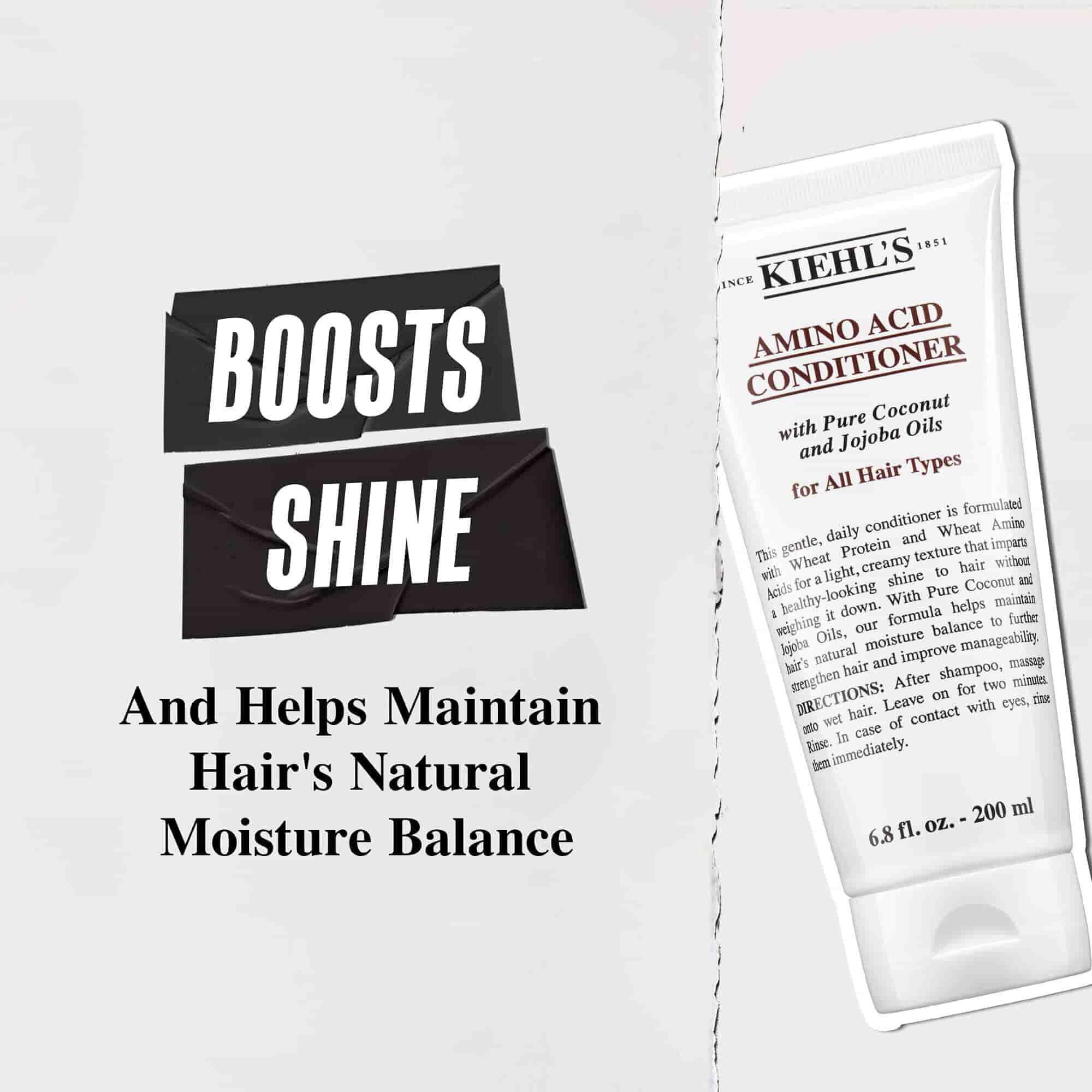 Kiehl's Amino Acid Conditioner – fokozza a fenyt es segit fenntartani a haj termeszetes nedvessegegyensulyat